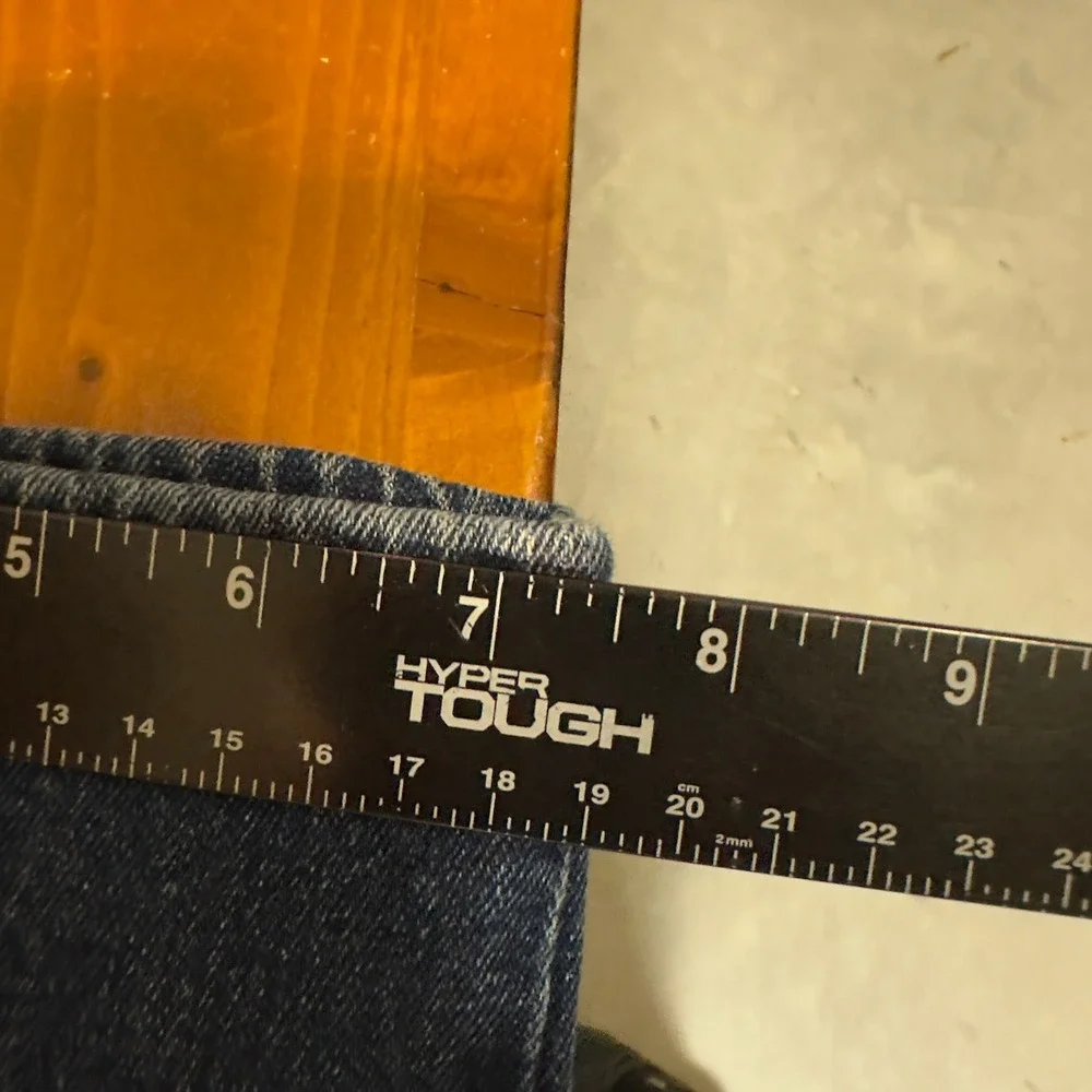 Levi's 514 Straight Fit Jeans Mens 34x32 Blue Denim Baggy Casual Streetwear